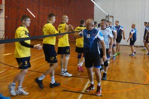 Rozpoczęcie pierwszych meczy Mistrzostw Polski Policji w Piłce Siatkowej