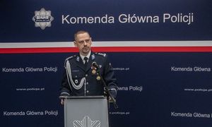 Na zdjęciu widoczny Komendant Główny Policji inspektor Marek Boroń.